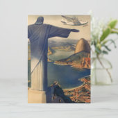 Carte Statue du Christ Rédempteur, Rio De Janeiro, Brési (Debout devant)