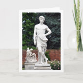 Carte Statue masculine, jardins de Hampton Court, Anglet (Devant)