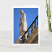 Carte Statue Religieuse, Ville de Valence, Espagne (Devant)