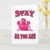 Carte Stay as (Fleur jaune)