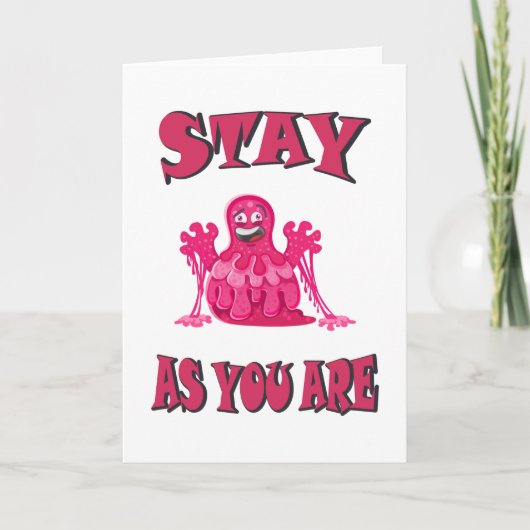Carte Stay as (Devant)
