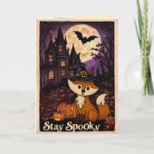 Carte Stay Spooky Figdewdrop (Devant)