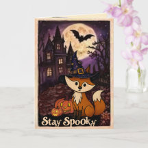Carte Stay Spooky Figdewdrop