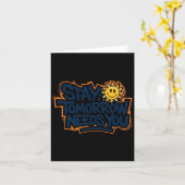 Carte Stay Tomorrow Needs You, Suicide Awareness Mental  (Fleur jaune)