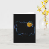 Carte Stay Tomorrow Needs You, Suicide Awareness Mental (Fleur jaune)