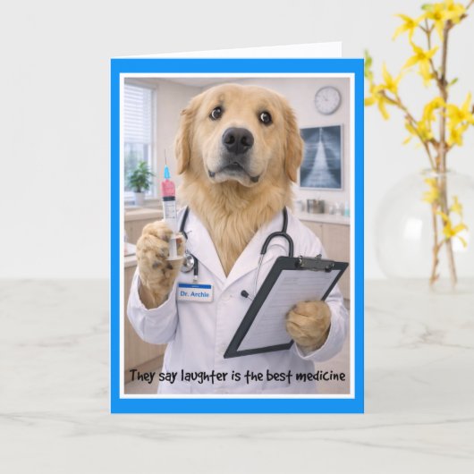 Carte STD #2 Get Well Card NCA-1 (Fleur jaune)