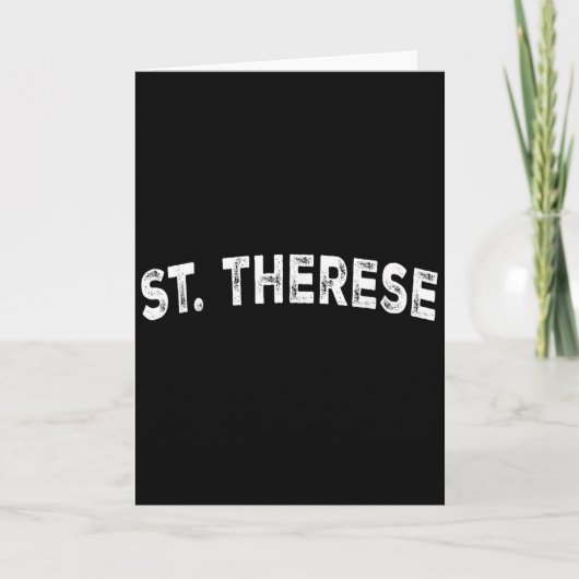 Carte Ste Thérèse (Devant)