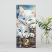 Carte Steam Punk Kitten (Debout devant)