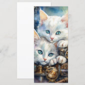 Carte Steam Punk Kitten (Devant / Derrière)