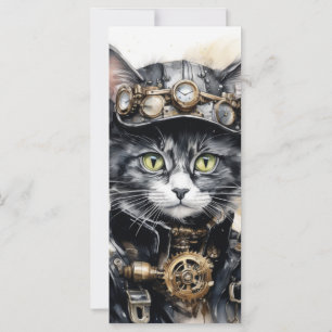 Carte Steam Punk Kitten