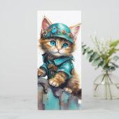 Carte Steam Punk Kitten (Debout devant)