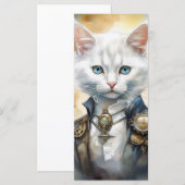 Carte Steam Punk Kitten (Devant / Derrière)