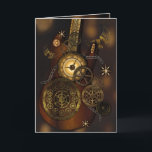 Carte Steampunk Anniversaire Grandson Metal Gears Guitar<br><div class="desc">Un accueil d'anniversaire Steampunk mystérieux et sombre qui comprend,  une horloge,  guitare,  chaînes,  engrenages,  roues,  ailes et plus. Si vous voulez une carte avec un peu de bord,  alors celle-ci est pour vous.</div>