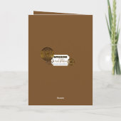 Carte Steampunk Birthday with Metal Gear Clock n Guitar (Dos)