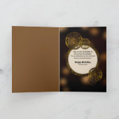 Carte Steampunk Birthday with Metal Gear Clock n Guitar (Intérieur)