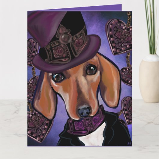 CARTE STEAMPUNK DOXIE (Devant)