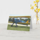 Carte Stearman Greeting (Fleur jaune)