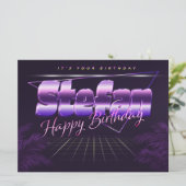 Carte Stefan Name (Debout devant)