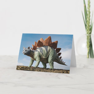 Carte Stegosaurus Tabby
