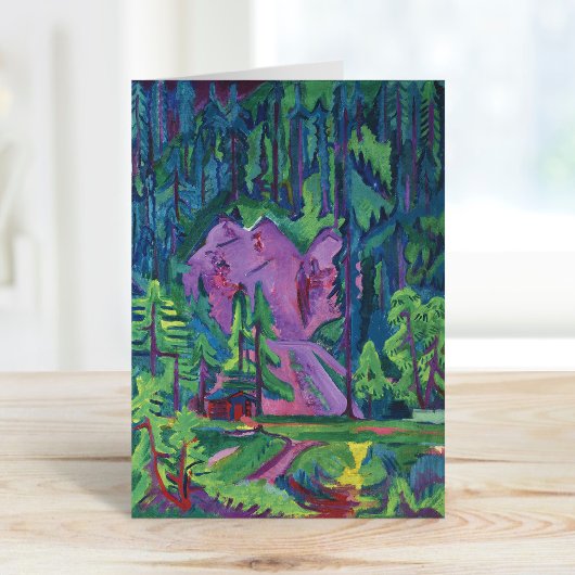 Carte Steinbruch bei Wildboden | Ernst Ludwig Kirchner