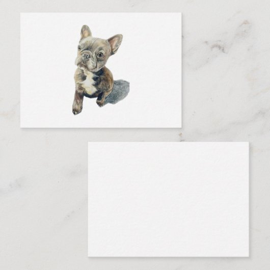 Carte Stella Flat Note (Devant / Derrière)