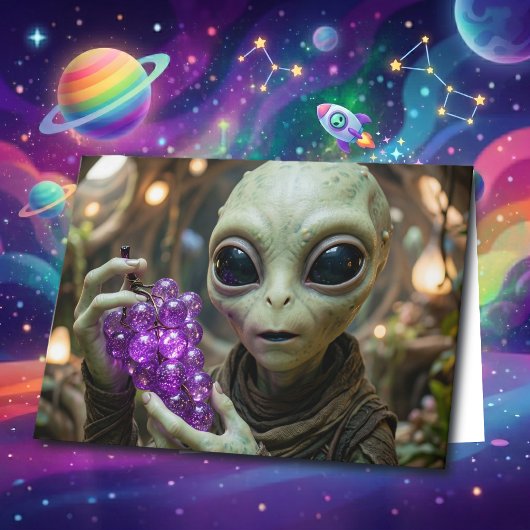 Carte Stellar Alien | Vous manquer par grappes