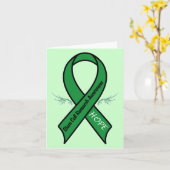 Carte Stem Cell Awareness Ribbon (Fleur jaune)