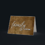 Carte Step Brother Anniversaire Cuir Brown<br><div class="desc">arrière - plan en cuir Brown pour l'anniversaire du beau-frère. Le texte intérieur peut être modifié pour tout membre de la famille.</div>