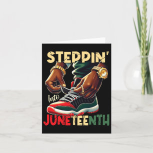 Carte Steppin Into Junetdix African Pride Afrique Afriqu