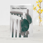 Carte Stepson Missing You Chaise et Casquette Shadow Pho (Fleur jaune)