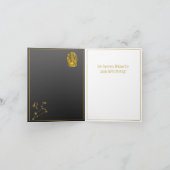 Carte Sternzeichen Löwe, gold -  (Intérieur)