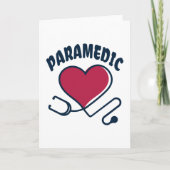 Carte Stethoscope paramétrique avec coeur (Devant)