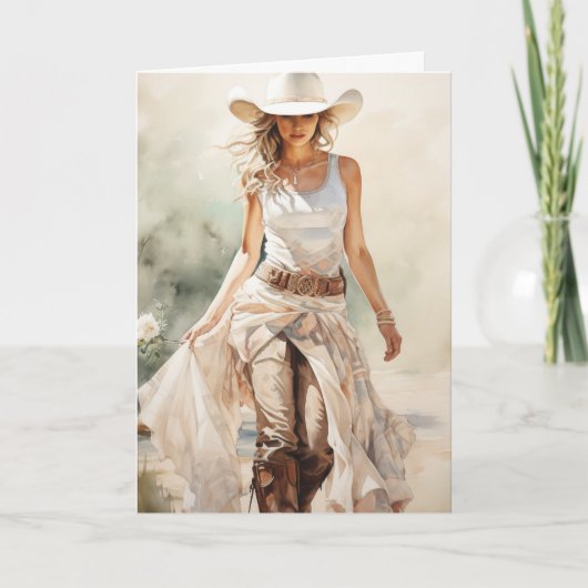 Carte Stetson & Lace Mariage : Une histoire de mariée (Devant)