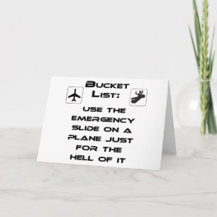 Carte Steven Slater Inspired Bucket List Shirt