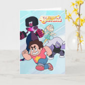 Carte Steven Universe | Crystal Gem Group Action (Fleur jaune)
