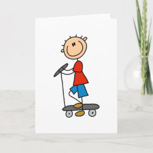 Carte Stick Boy sur Scooter