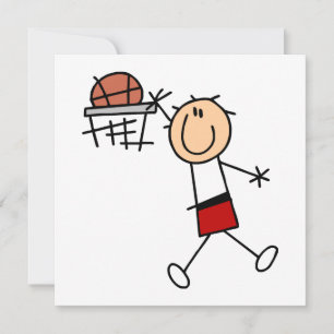 Carte Stick Figure T-shirts et cadeaux Slam Dunk