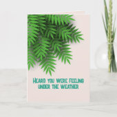 Carte Stick My Neck Out Pour Dire S'En Sortir Bientôt (Devant)