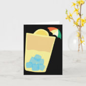 Carte Sticker à queue d'Arnold Palmer (Fleur jaune)