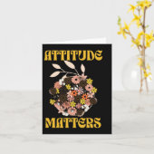 Carte Sticker Attitude S (Fleur jaune)