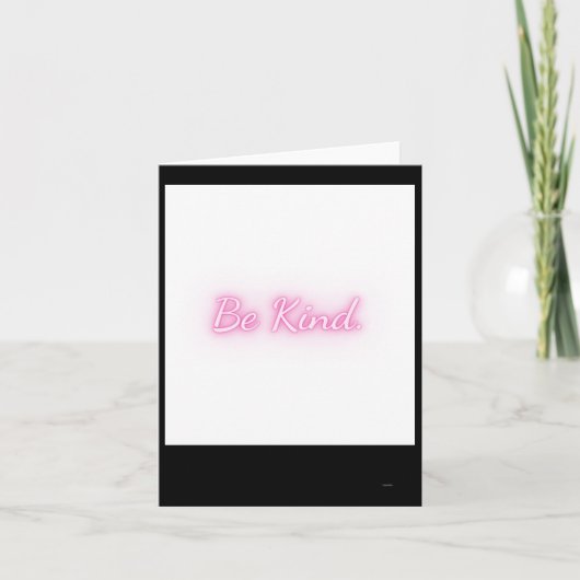 Carte Sticker Be Kind Series (Devant)