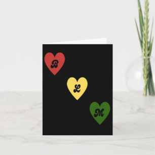 Carte Sticker Black Lives Heart