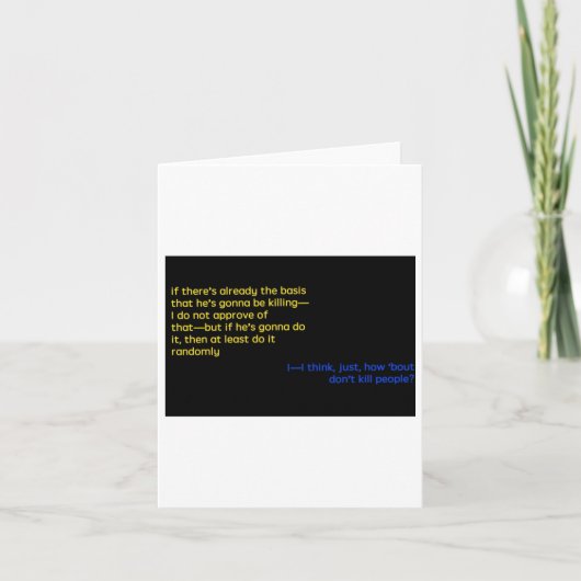 Carte Sticker Buzzfeed non résolu (Devant)