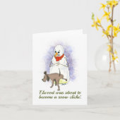 Carte Sticker Cliché (Fleur jaune)