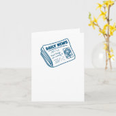 Carte Sticker d'affirmation positive (Fleur jaune)