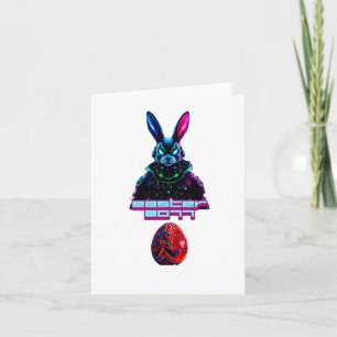 Carte Sticker de chasse aux oeufs de Pâques pour adultes