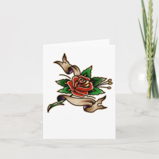 Carte Sticker de tatouage de plateau 005 (Devant)