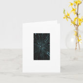 Carte Sticker de vitesse de déformation (Fleur jaune)