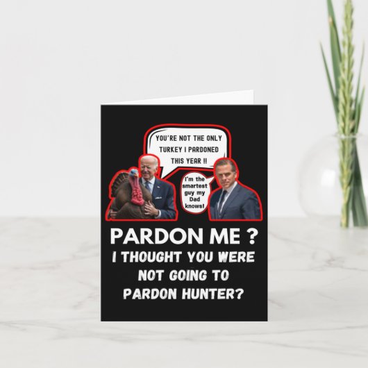 Carte Sticker Hunter Biden (Devant)