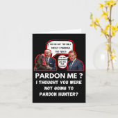 Carte Sticker Hunter Biden (Fleur jaune)